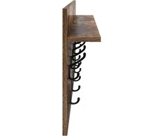 Prikabinamas paltas Sieninis Rūkyta ąžuolas 100 x 40 x 12 cm