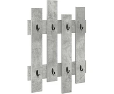 Prikabinamas paltas su saugykla Betono pilka 60 x 3 x 82 cm