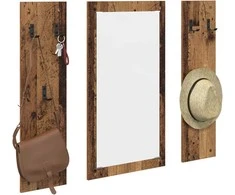 Prikabinamas paltas su saugykla Senas medis 96 x 1,5 x 90 cm