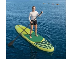 Pripučiamas Stan Up Irklas POSEIDON 305 x 76 x 15 cm Žalia