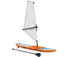 Pripučiamas SUP lenta su burės TRITON 330 x 76 x 15 cm Mėlyna