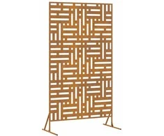 Privatumo žaliuzės 100 x 50 x 180 cm Rūdijanti