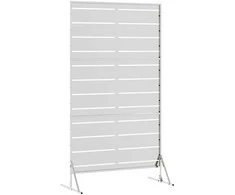 Privatumo žaliuzės Pilka 100 x 50 x 180 cm Plienas