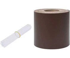 Privatumo suteikianti sodo pertvara, ruda, 35x0,19m, PVC