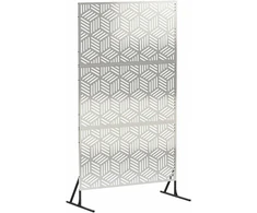 Privatumo žaliuzės 100 x 50 x 180 cm Nerūdijantis plienas