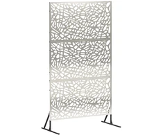 Privatumo žaliuzės 100 x 50 x 180 cm Nerūdijantis plienas