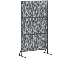 Privatumo žaliuzės 100 x 50 x 180 cm Plienas Antracito