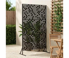 Privatumo žaliuzės 100 x 50 x 180 cm Plienas Juoda