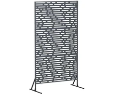Privatumo žaliuzės 100 x 50 x 180 cm Plienas Antracito