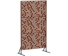 Privatumo žaliuzės 100 x 50 x 180 cm Rūdijanti