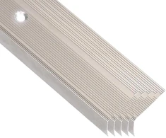Profiliai laiptams, 5vnt., šampano, 100 cm, aliuminis, L formos