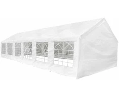 Proginė palapinė 12 x 6 m, balta