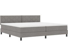 Kiemas lova su pagalve Tortora 200 x 200 cm audinys