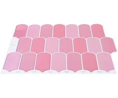 Pūkuota plytelė 20 vnt. Rožinė 30 x 30 cm Poliuretanas ir PET