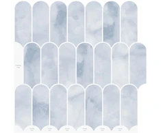 Pūkuota plytelė 20 pcs Šviesiai mėlyna 30 x 30 cm