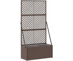 Sodo trelių vazonas Ruda 70 x 30 x 135 cm Metalas