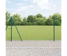Tvorelės stulpas 7 pcs Žalia Plienas
