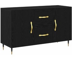 Kabalas Juodas ąžuolas 100 x 36 x 60 cm Apdirbta mediena