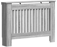 Radiatoriaus dangtis Pilka Sonoma 112 x 19 x 81,5 cm