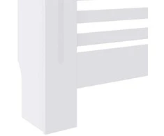 Radiatoriaus uždangalas, baltos spalvos, 78cm, MDF