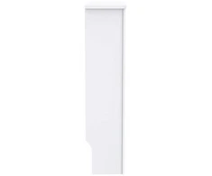 Radiatoriaus uždangalas, baltos spalvos, 78cm, apdirbta mediena