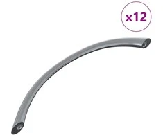 Rankena 12 pcs Sidabro 107 x 3.6 x 23 mm Nerūdijantis Plienas