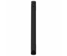 Rankena Paprastas 2 pcs Juoda 380 x 34 x 85 mm Aliuminis ir PP