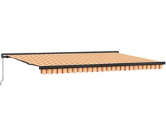 Ištraukiama markizė Geltona ir Oranžinė 500 × 300 cm