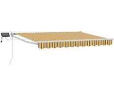 Rankinė ištraukiama markizė su LED 3,5 x 2,5 m