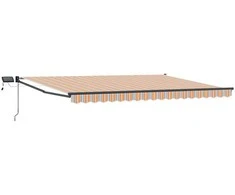 Rankinė ištraukiama markizė su LED 4,5 × 3 m