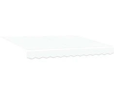 Rankinė ištraukiama markizė su LED Baltas 3 x 2,5 m