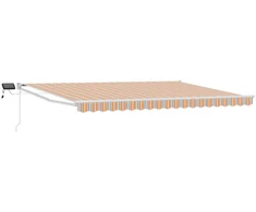 Rankinė ištraukiama markizė su LED 5 x 3 m