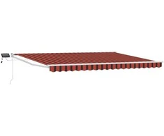 Rankinė ištraukiama markizė su LED 4,5 × 3 m