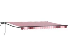 Rankinė ištraukiama markizė su LED 4,5 × 3 m