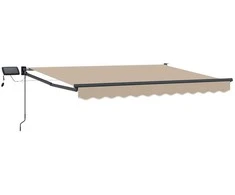 Rankinė ištraukiama markizė su LED 3,5 x 2 m