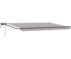 Rankinė ištraukiama markizė su LED 4 x 2 m