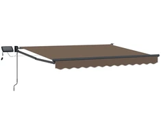 Rankinė ištraukiama markizė su LED Taupe