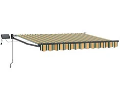 Rankinė ištraukiama markizė su LED 3 x 2,5 m