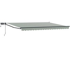 Rankinė ištraukiama markizė su LED 4 x 2 m