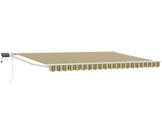 Rankinė ištraukiama markizė su LED 5 x 3 m
