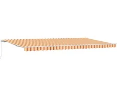 Ištraukiama markizė Geltona ir Oranžinė 600 × 350 cm