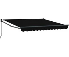 Ištraukiama markizė Juoda 350 x 250 cm