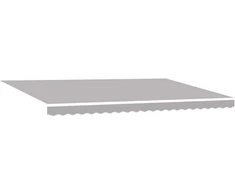 Ištraukiama markizė Šviesiai pilka 500 ×350 cm audinys