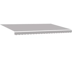 Ištraukiama markizė Šviesiai pilka 500 ×300 cm audinys