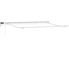Ištraukiama markizė Žalia ir balta 400 × 300 cm