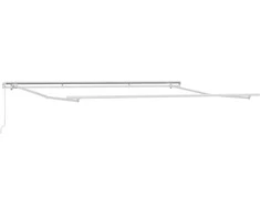 Ištraukiama markizė Žalia ir balta 500 × 300 cm