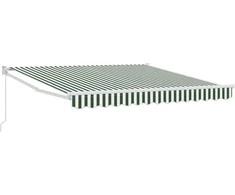 Pavėsinė Žalia ir balta 300 x 250 x 165 cm Poliesteris