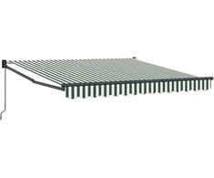 Ištraukiama markizė Žalia ir balta 350 x 250 cm