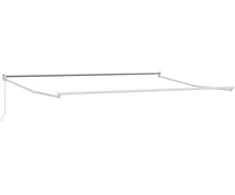 Ištraukiama markizė Antracito ir baltos 4 x 2 m