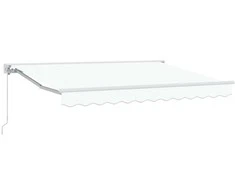 Rankinė sulankstoma markizė Balta 3 x 2,5 m
